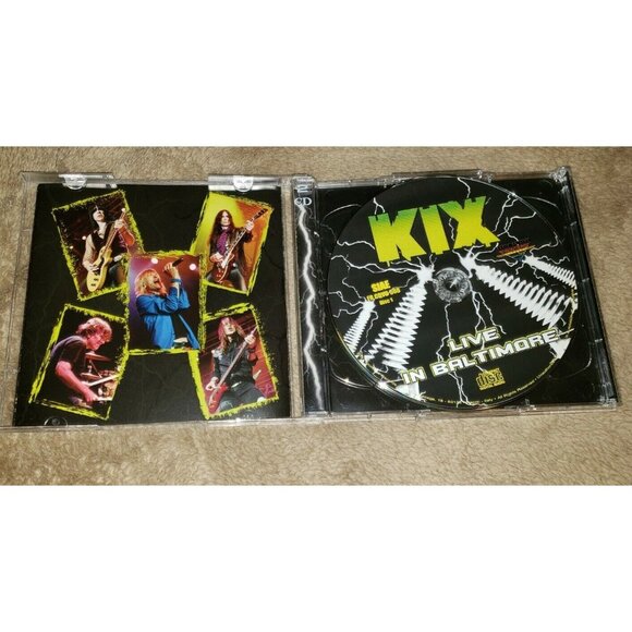 KIX cd/dvd LIVE IN BALTIMORE oop frontiers import funny money steve whiteman - Picture 5 of 9